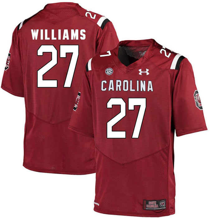 South Carolina Gamecocks #27 Ty Son Williams Red College Football Jersey